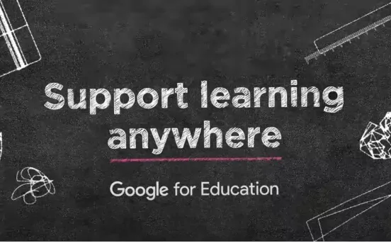 Support learning anywhere